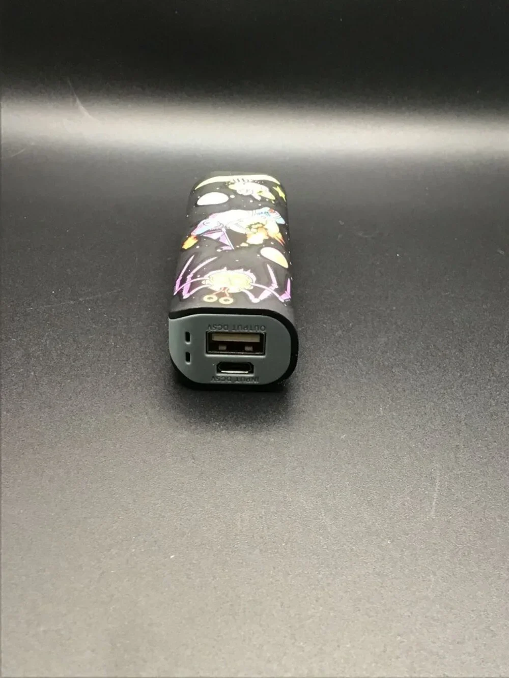 Rick and Morty Galaxy Power Bank 1800mAh Tested Working No Cable Used Good Cond!